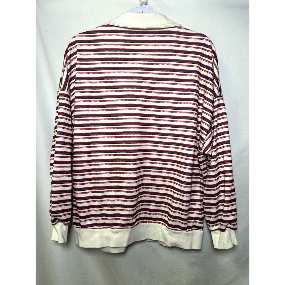 Lioness Striped Rugby Oversized Jersey Top Small - Picture 3 of 6